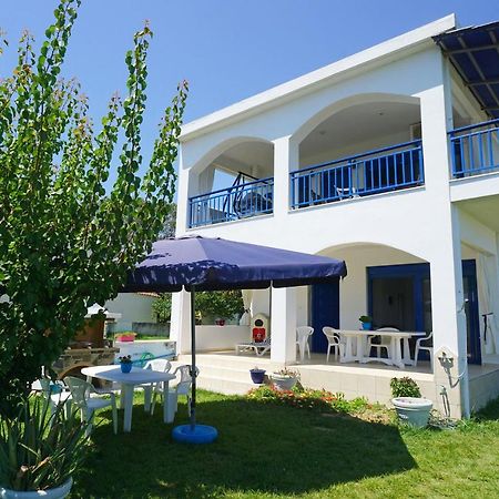 Dolphins House Villa Paralia Avdhiron Bagian luar foto