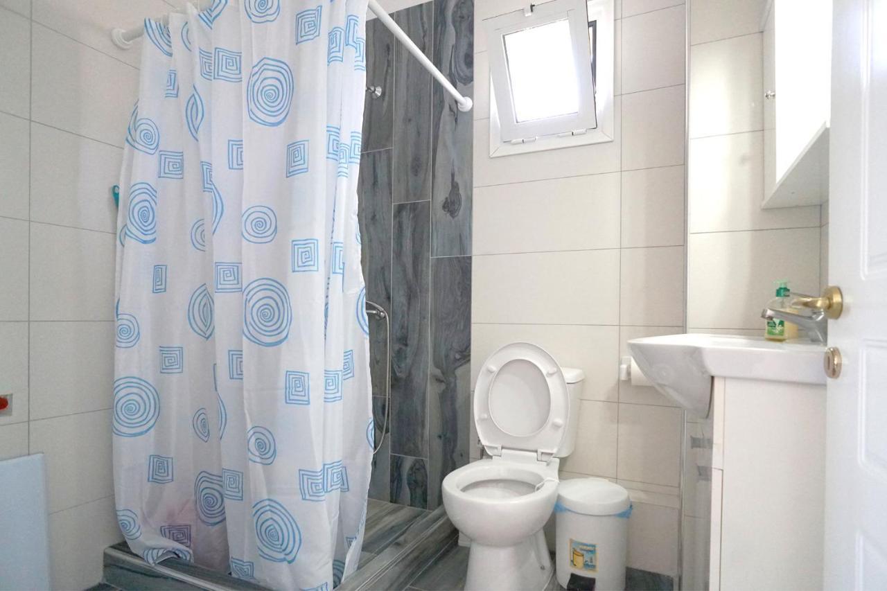 Dolphins House Villa Paralia Avdhiron Bagian luar foto